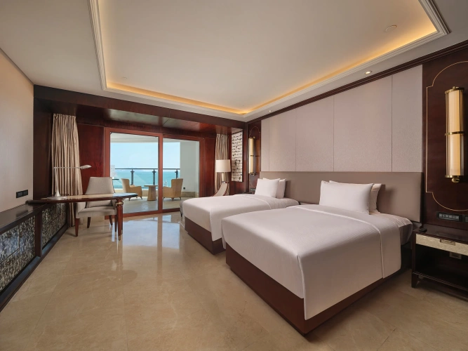 Standard Twin room with sea view