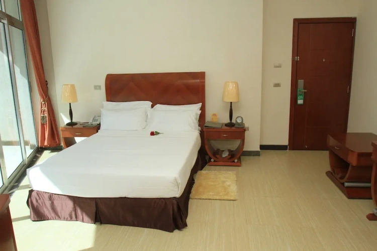 Deluxe Twin room with balcony and with view
