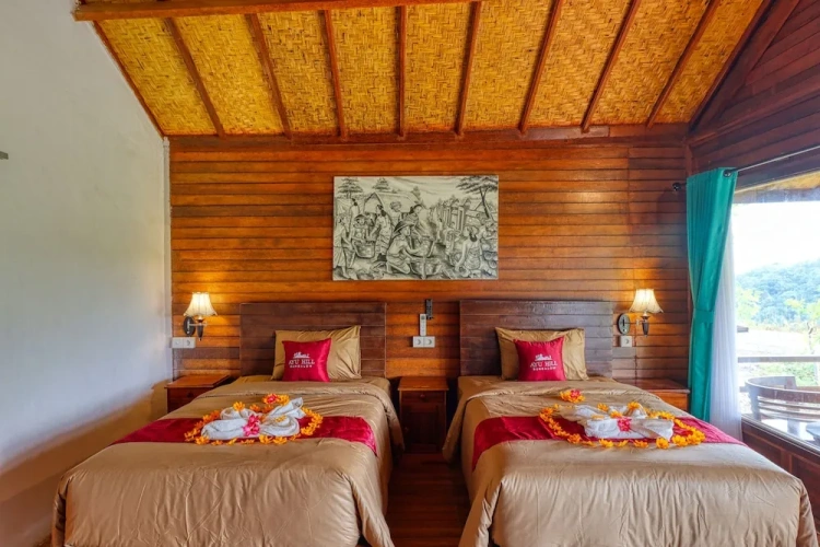 Standard Twin room with view