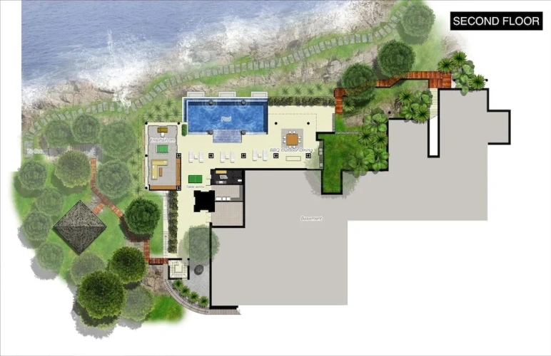 2 Bedrooms Luxury Villa with ocean view