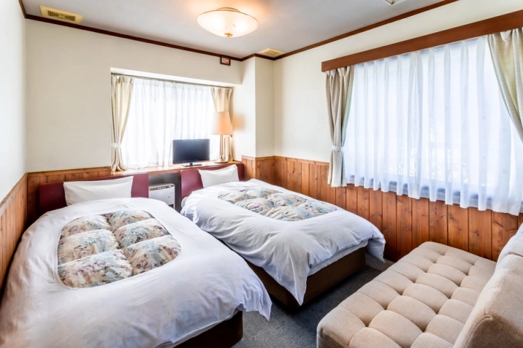 Standard Twin room with mountain view