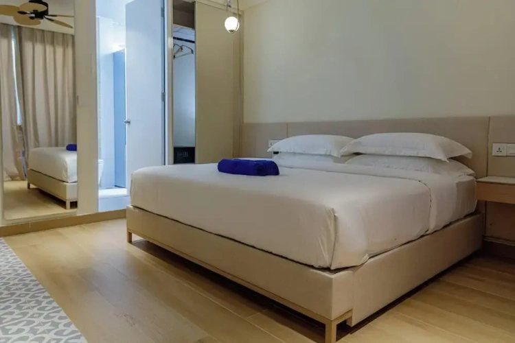 Deluxe Double room with balcony and with city view