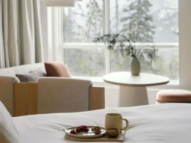 Double Suite with mountain view