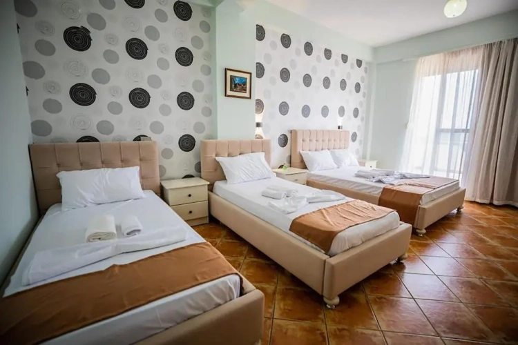 Standard Quadruple room with balcony
