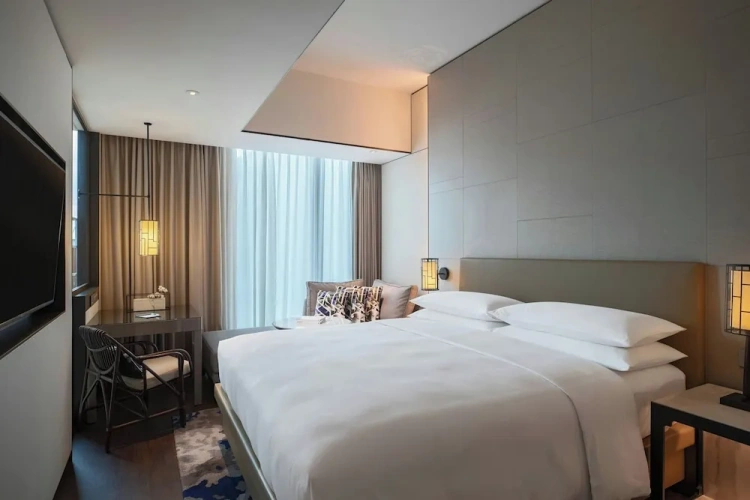 Deluxe Double room with city view