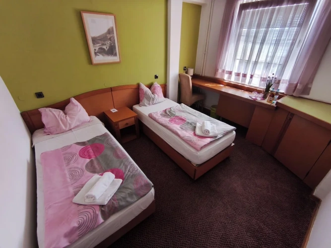 Economy Twin room with city view