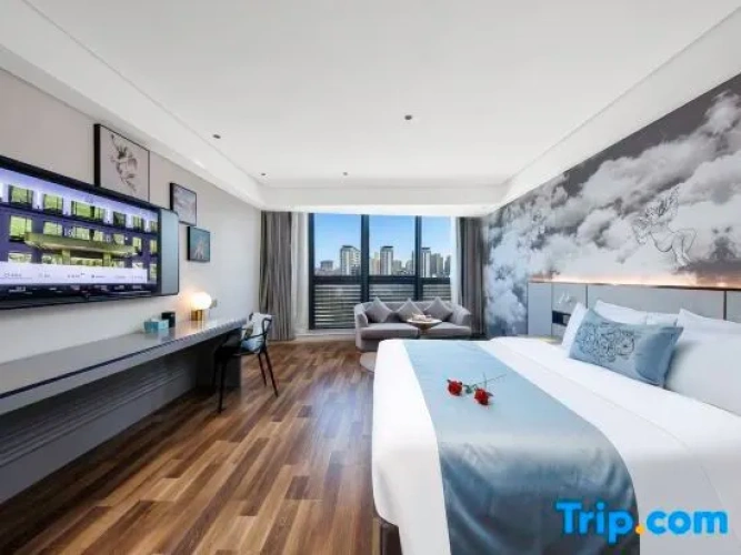 Deluxe Double room with city view