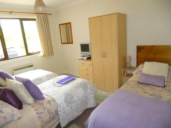 Standard Quadruple room with view