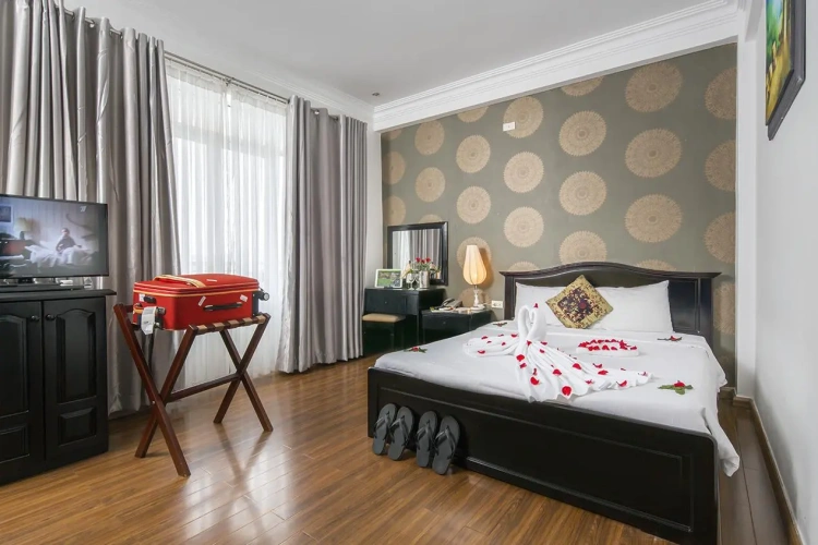 Deluxe Double room with balcony and with sea view