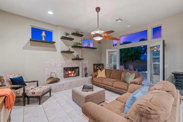 A Royal Desert Oasis with Epic Game Room