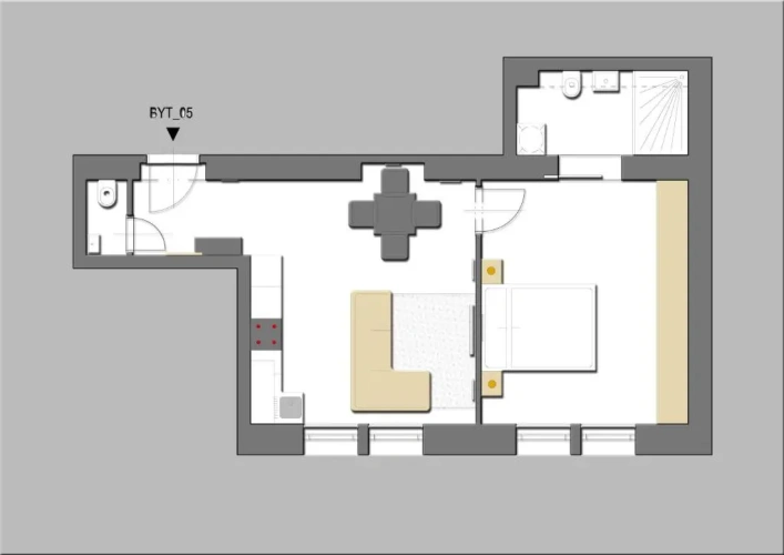 1 Bedroom Apartment
