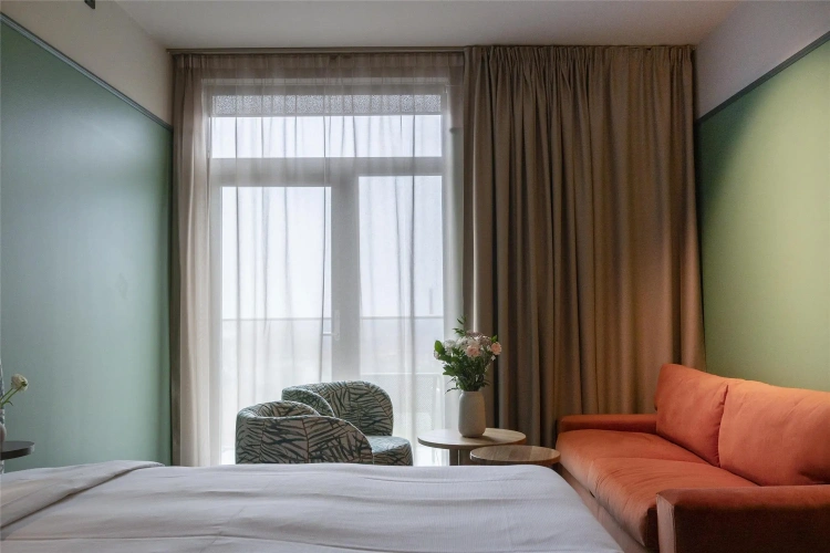 Deluxe Double room with balcony and with sea view
