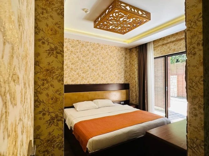 Standard Double room with balcony and with garden view
