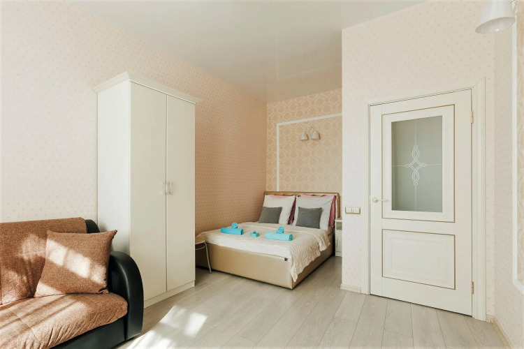 Фотография номера квартиры Апартаменты на Октябрьском Проспекте