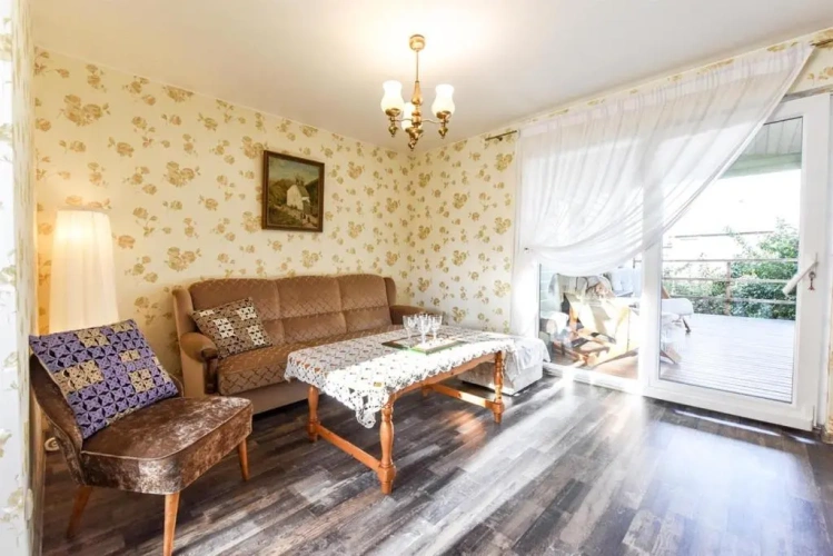 Studio with balcony