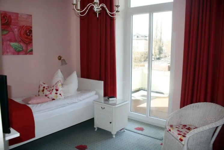 Standard Single room with balcony and with view