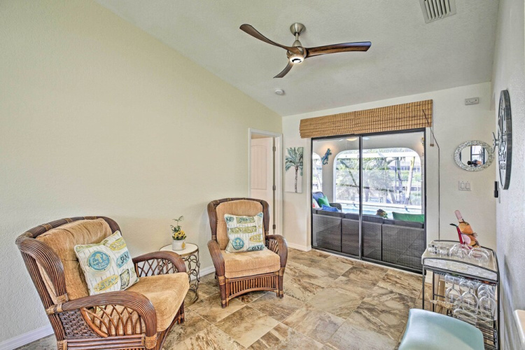 Canal Waterfront Home With Private Pool & Dock!