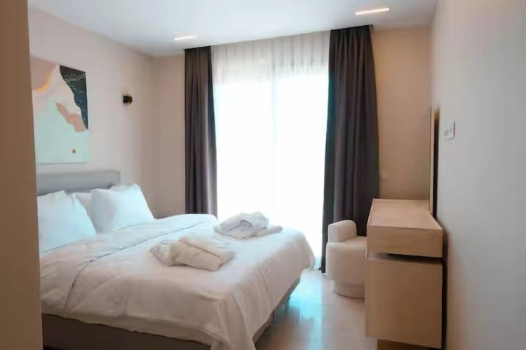 Family Suite with balcony and with pool view