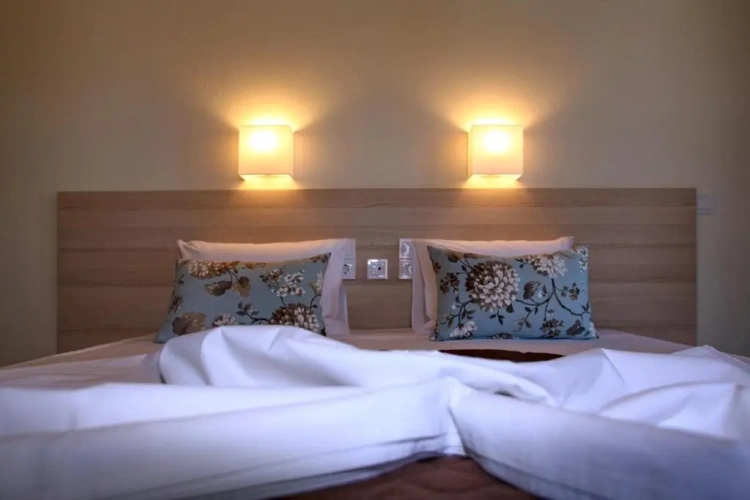Standard Twin room with balcony and with sea view