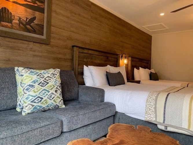 Standard Quadruple room with balcony