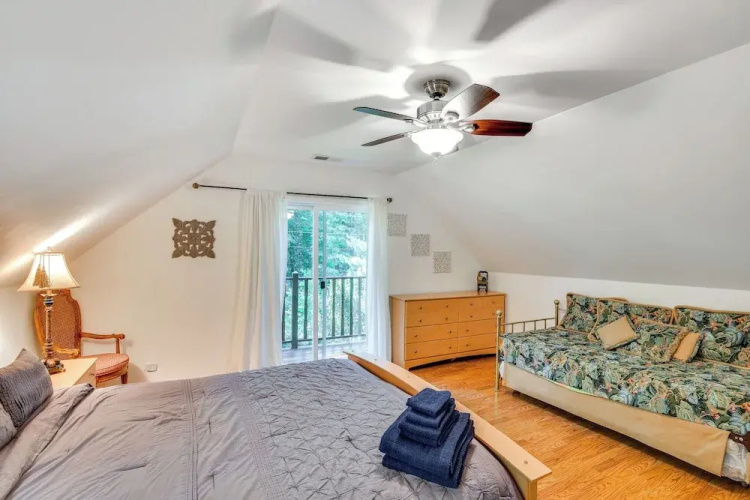 Walk to the Beach: Coloma Retreat w/ Fire Pit!