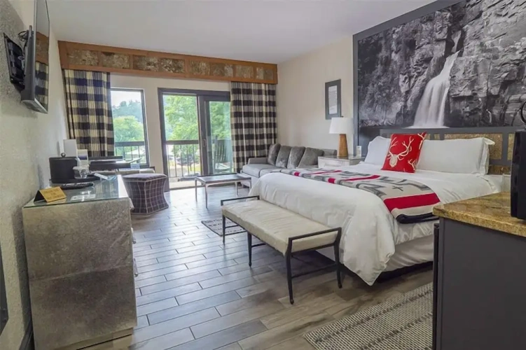Double Suite with balcony and with lake view