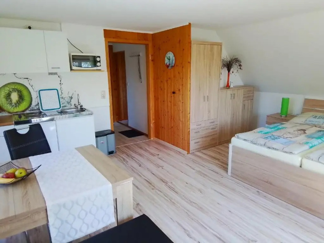 Haus im Wind