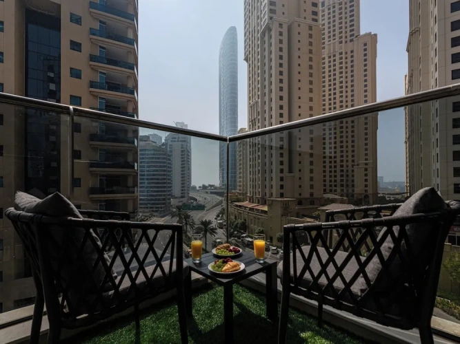 Luxury Double Studio with balcony and with city view