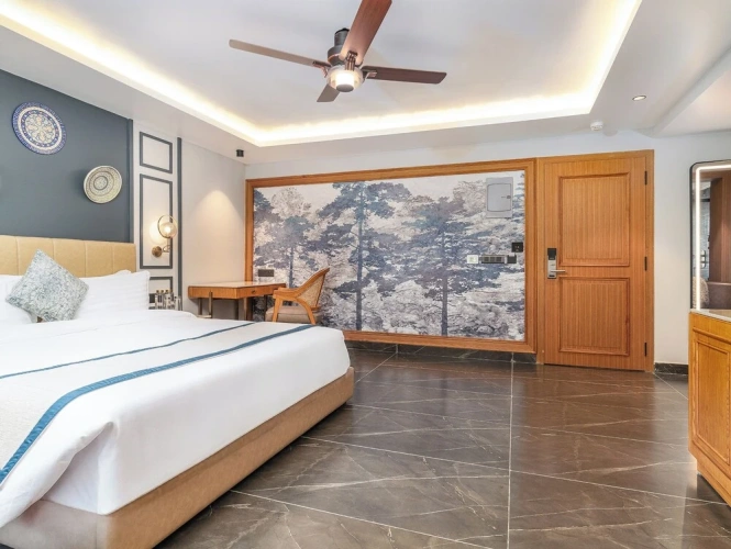 Deluxe Double room with mountain view