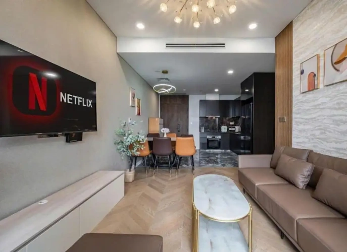 1 Bedroom Apartment with balcony and with city view