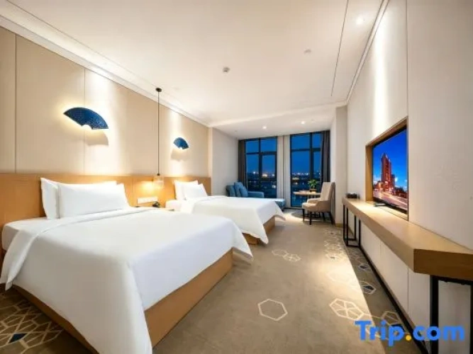 Deluxe Twin room with city view