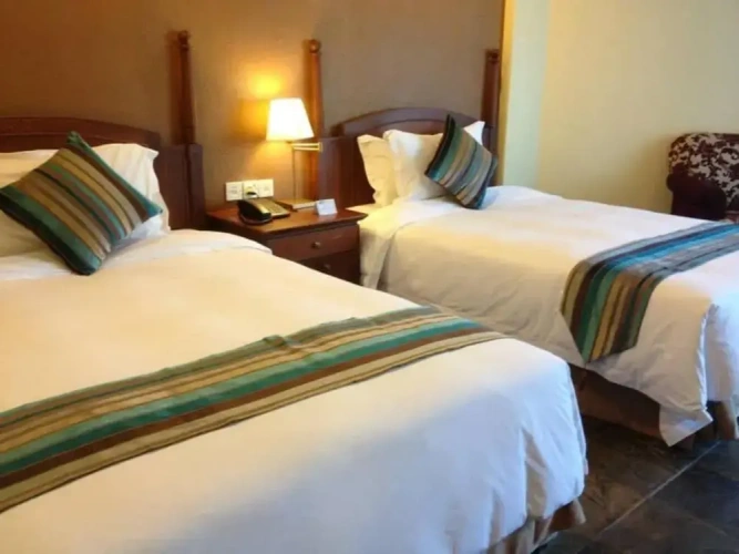Standard Twin room with balcony and with view