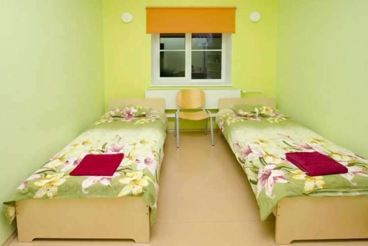 Standard Twin room with garden view