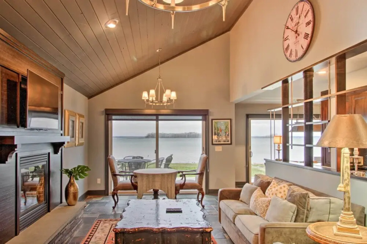 Breezy Point Escape w/ Views, Dock & Fire Pit!
