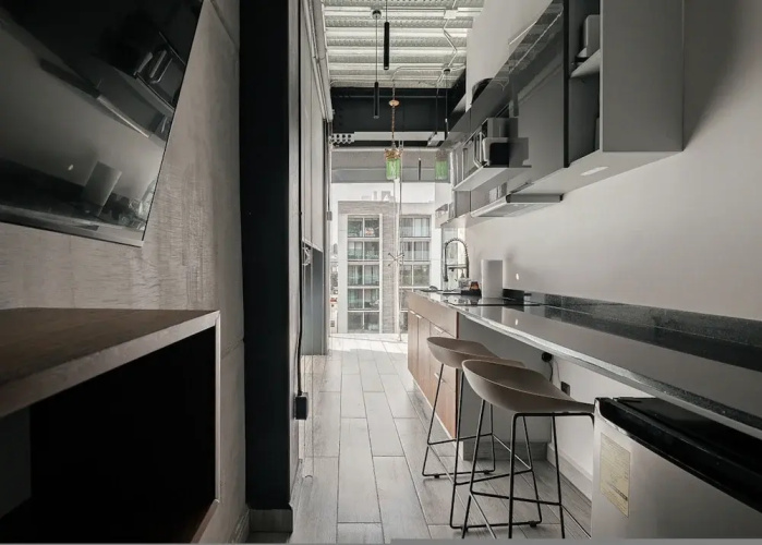 The Palm Loft Modern Comfort With a Fully Equipped Kitchen