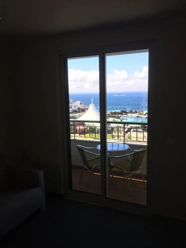 Standard Twin room with balcony and with sea view