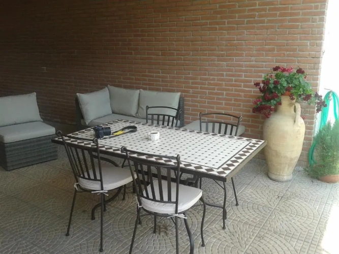 Standard Quadruple room with balcony and with view