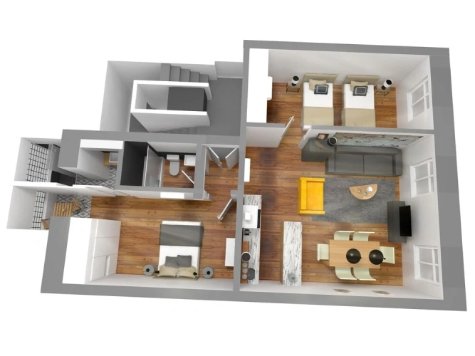 Guest rooms