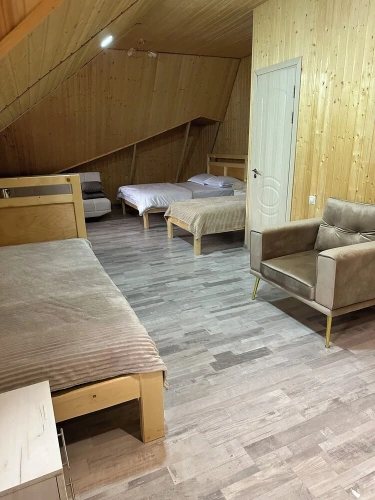 Standard Quadruple room with balcony and with mountain view