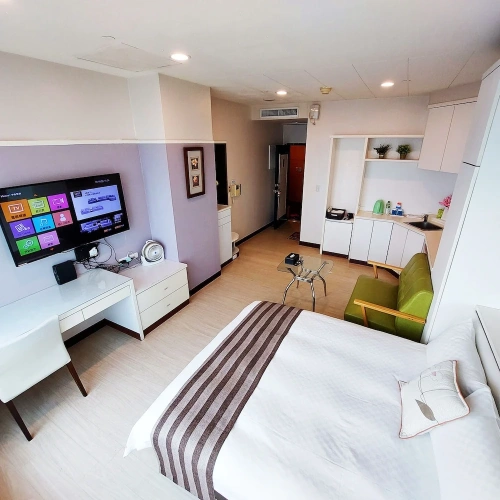 Deluxe Double room with city view