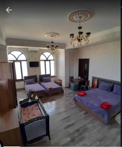 Family Suite with balcony and with city view