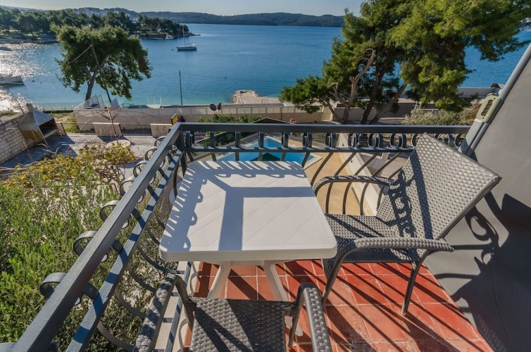 Studio with balcony