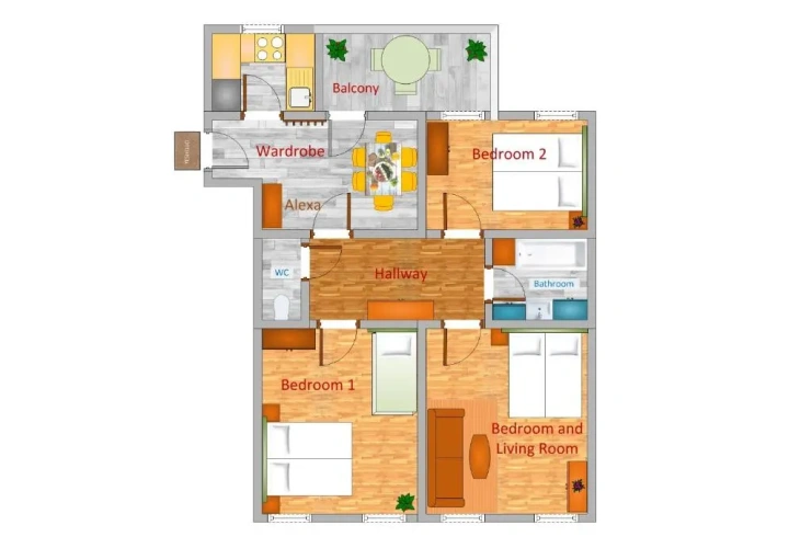 Double Apartment