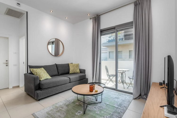 Ben Gurion Area - Modern 2 BDR with balcony
