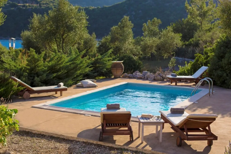 Villa Alba in Ithaki