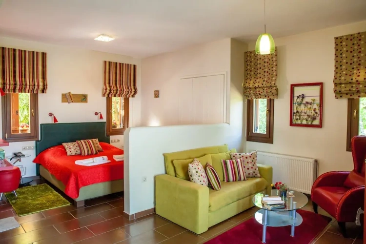 Standard Double Studio with balcony and with sea view