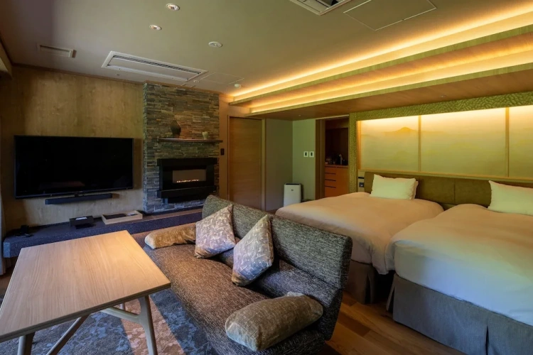 Premium with Open-Air Hot Spring Bath Twin West Building