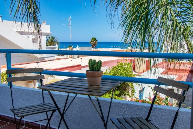 Deluxe Double room with balcony and with sea view