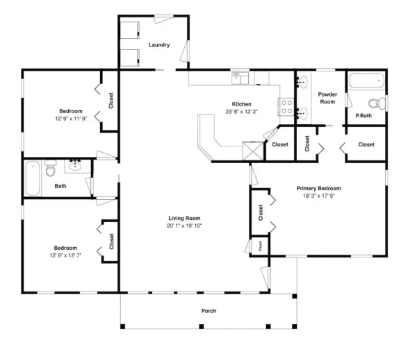 3 Bedrooms Cottage