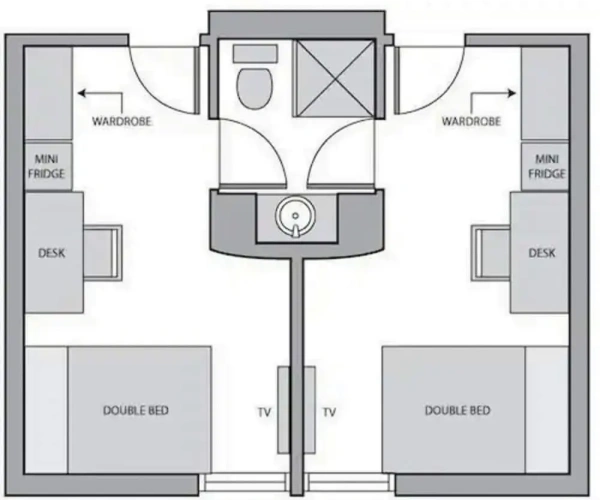 2 Bedrooms Standard room